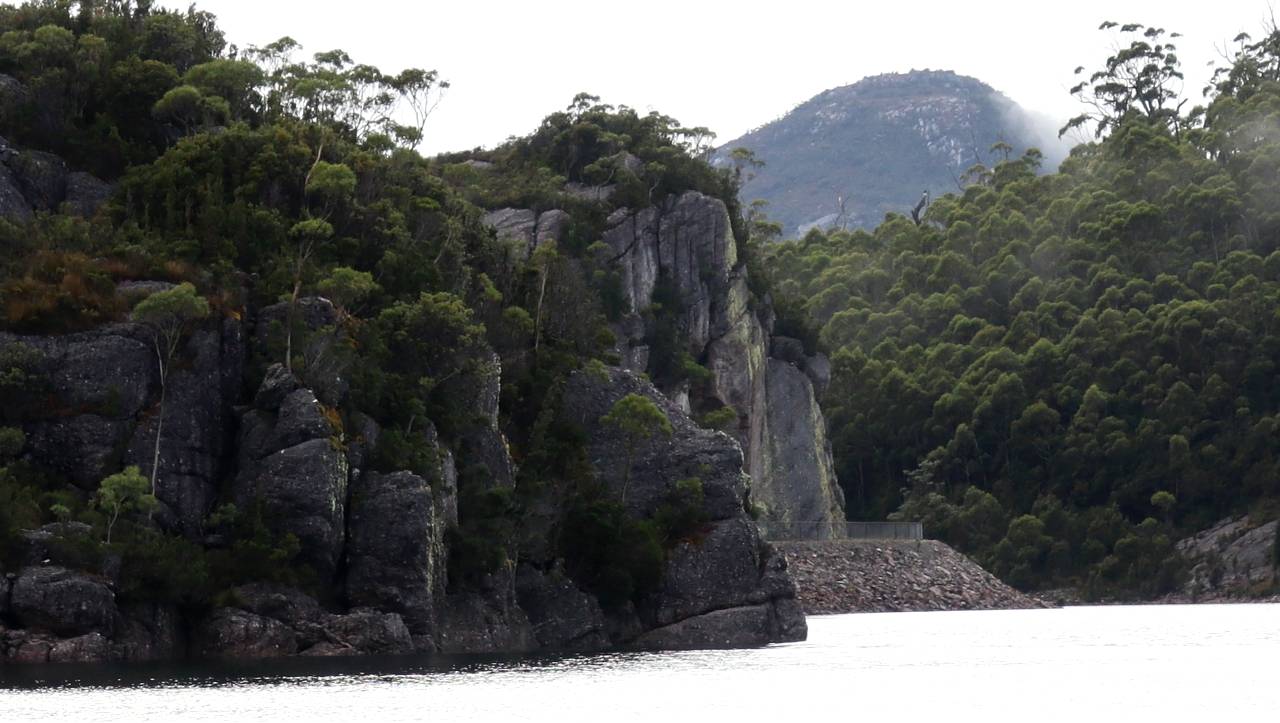 rocks-beside-lake-west-coast-taasmania